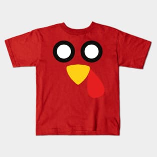 Turkey Face Costume T-Shirt Kids T-Shirt